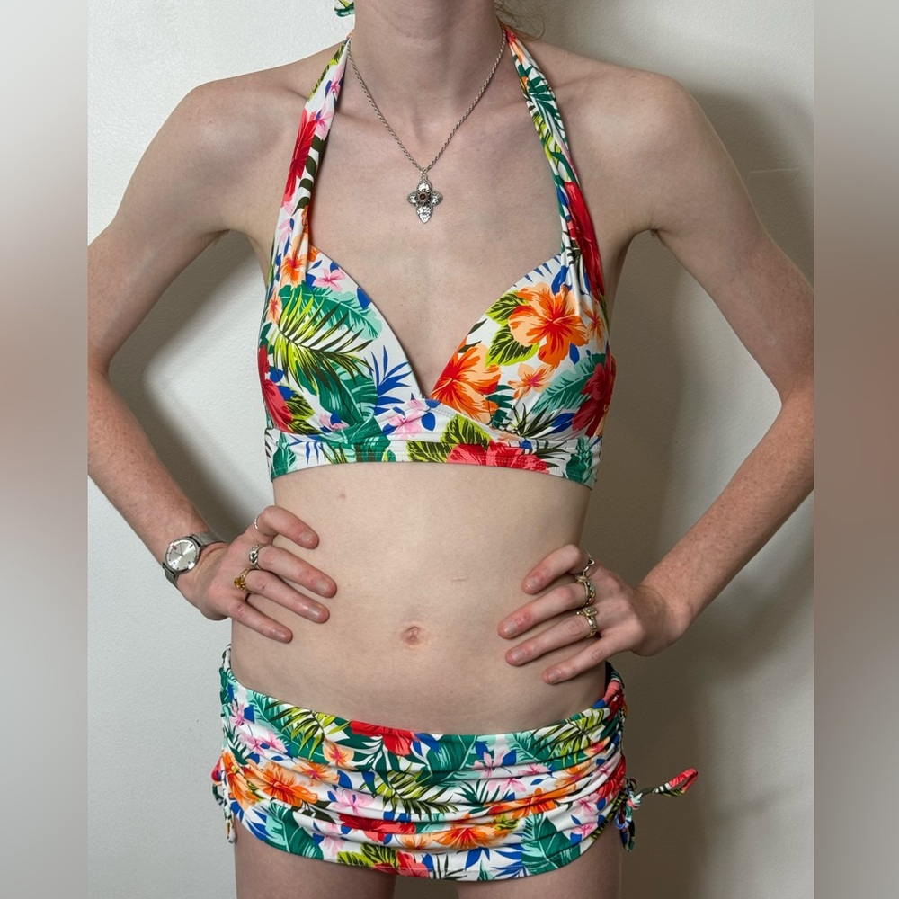 Time and Tru Women's Two Piece Swimsuit